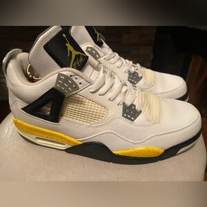 (EUC) AIR JORDAN RETRO 4 LS TOUR RARE AIR SIZE 12 RELEASE 2006 314254 171 BOX